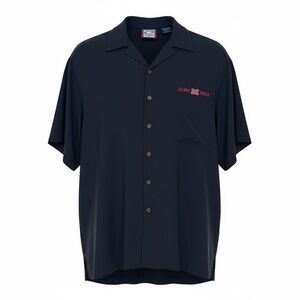 Cadre Men’s Navy Ole Miss Rebels Button Front Shirt Large NWT
